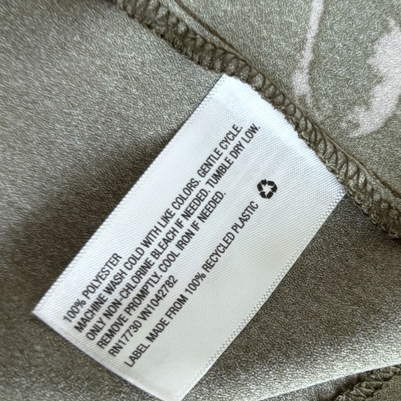 Prologue Target Olive Green Floral Halter Neck Midi Dress Medium Cottage Garden - Picture 8 of 9